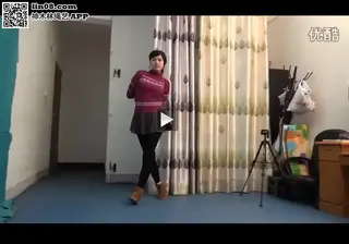 捆绑跳舞，短裙黑丝 可爱，美感