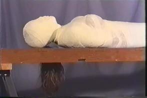Mummification Bondage 白色绷带全包