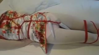 Kigurumi Bound and Vibed To Orgasm 