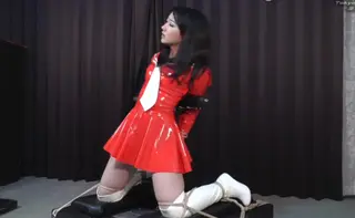 Super Heroine Yukako bound and nose hooked Name: Super Heroine Yukako bound and nose hooked<br>Model: Yukako Kashino <br>Producer: Tokyo Bondage Damsels<br>