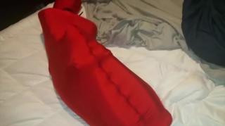 spandex_mummy_bondage 驷马捆绑装袋