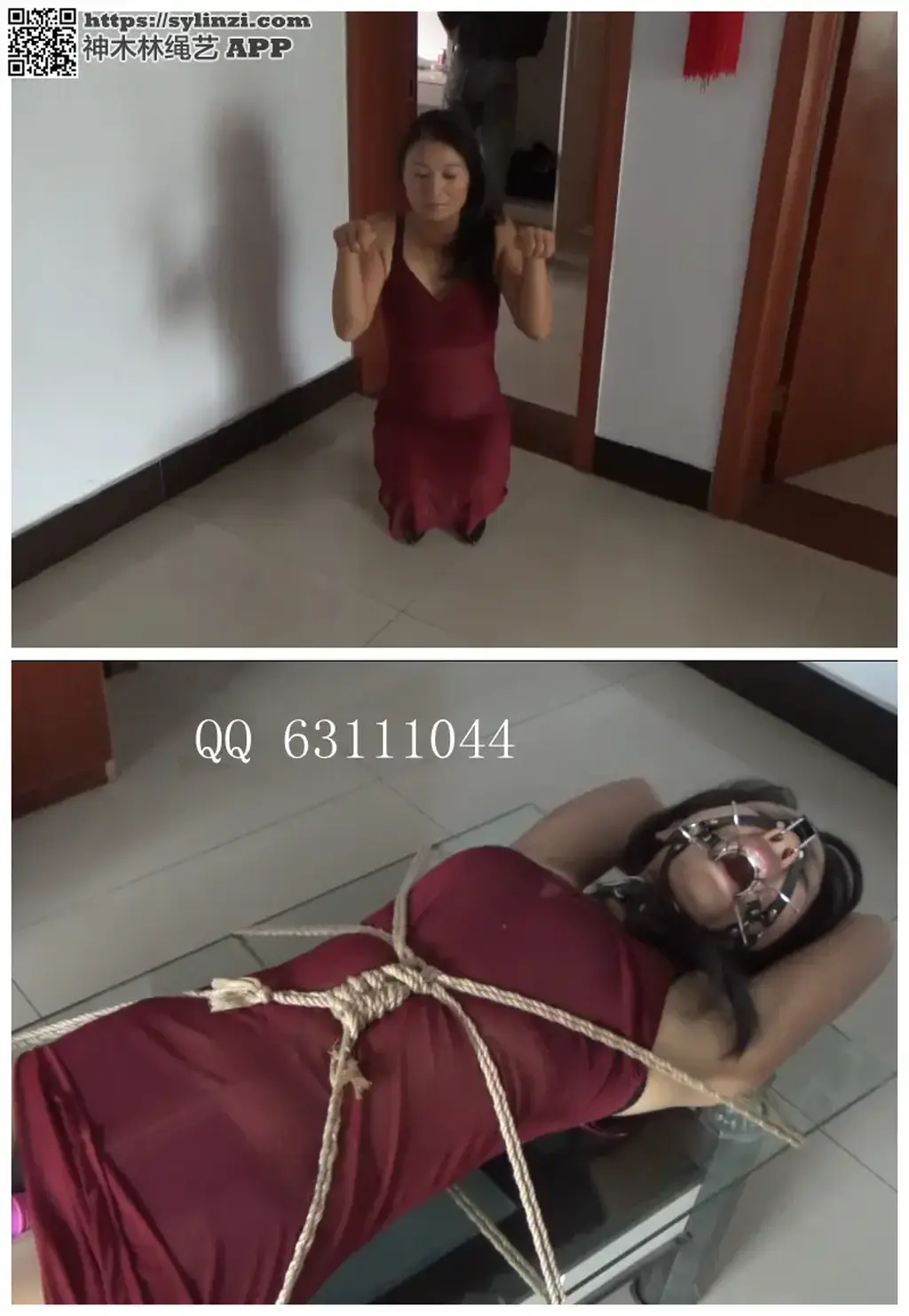 [Willing Studio] Human Pet Training ©Willing Studio<br><br>Summary:<br><br>The girl was tied up by a rich guy that wants to turn her into a human pet. After capturing her inside his room, he tied her up on the table, and started to tie her up. Spanking her after she struggling a lot that makes him tired to handle, after gagging her, she finally stopped speaking but struggling harder and harder... The rich guy decided to idle her so that she can adapt the new role the rich man gave her.