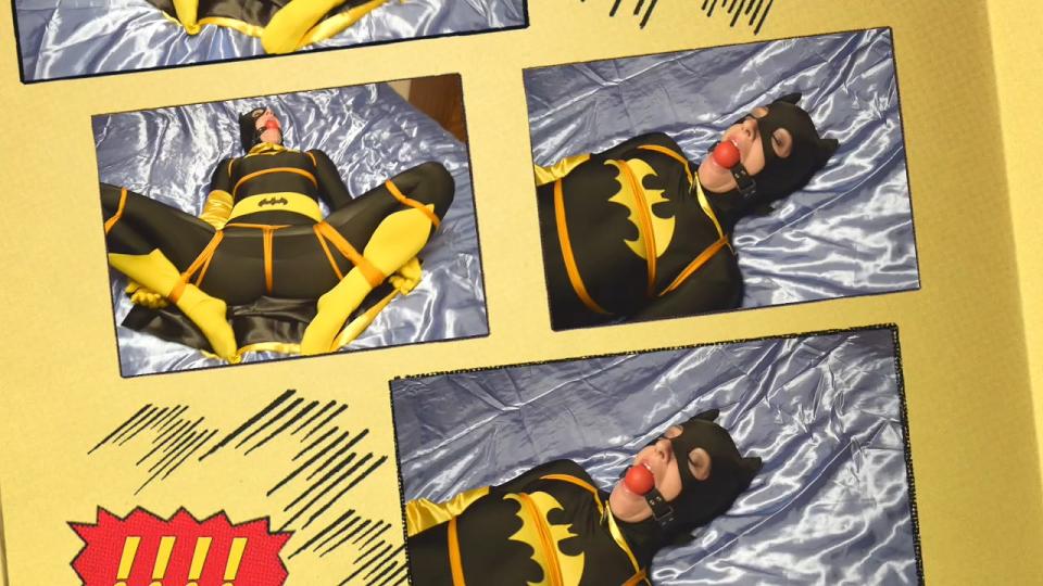 Simone.. Batgirl Tied and Vibed shinybound站视频Simone.. Batgirl Tied and Vibed<br><br>蝙蝠女来到敌人藏身处却发现这里空无一人，她决定寻找失窃的物品亦不致于空手而回。但这是敌人突然出现将蝙蝠女捆绑并口球堵嘴<br><br>http://www.shinybound.com/x-new/new-set.php?setid=54879&user=shinybound#.WFsuxvl96Uk