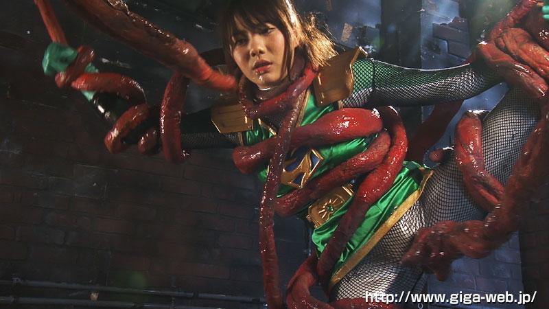 スーパーヒロイン絶体絶命!!Vol.56　不知火戦隊ハリアーV　ハリアーピンク＆ハリアーグリーン 作品番号：THZ-56<br>定価10800円<br>ダウンロード3240円/3240PT<br>原购买链接： http://www.giga-web.jp/product/index.php?product_id=5070<br>触手改造，电击洗脑调教，肉体被凌辱多次至发狂为止被侵犯。最后的结局是两个美少女战士的绝命处刑般的活地狱