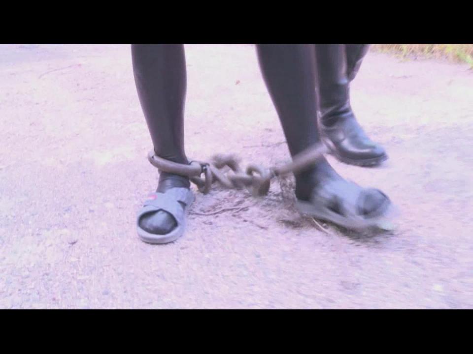 [Lijia Studio] Death Row ©Lijia Studio<br><br>Summary:<br><br>The kidnapper decided to limit the girl's movement as much as possible, so he bought a very heavy cuff that used for the death row prisoners who have been sent to death sentences. With the cuff on, he can control the movement of the girl as much as he wants, so that he can leave home much more relief like.