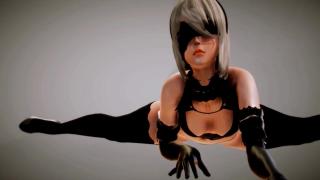 2B小姐姐的性感舞姿 MMD，无捆绑