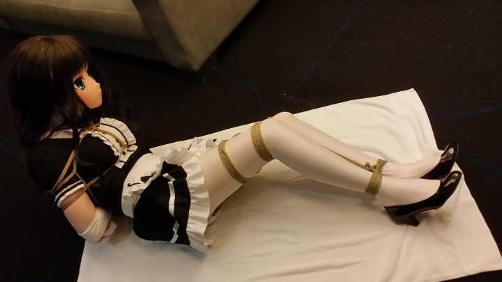 [5629184] Kigurumi bondage ©5629184<br><br>Summary:<br>First upload here. The film was made long time ago, so the quality is kinda off. Feels free to make suggestion to improve my productions.<br>The duration is not that long, but still hope you guys will enjoy it. Thank you...<br><br>Featuring: kigurumi, maiden suit, breast bondage, box tie, stocking, foot fetish, high heels, and zentai