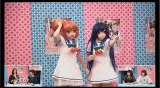 ツインエンジェルBREAKの外の人が怖面白いｗ kigurumi猜謎