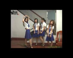 [Beautiful Home] Uniform Metal Fun ©Beautiful Home<br><br>Featuring: school uniform, girls-only, stocking, foot fetish, yuri, metal bondage, and handcuff