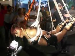 Senhor-WZ--suspenso-na-erotikafair 不知名 绳艺会展
