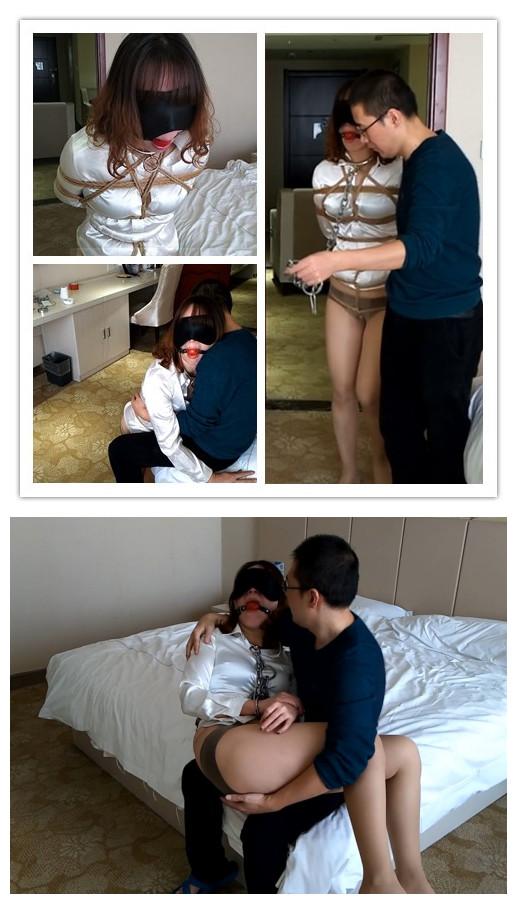 [凌菲] Mature M Yunting: White-Blouse Spanking Collection Yunting wears a white blouse and experiences Japanese-style cuffs and intense spanking.