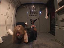 ROPEDakkota05 欧美黑裙肉丝小白领在车厢内可以发生很多事情