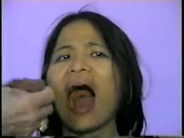 Asian Girl Cleave Gagged with Stuffing (TAG) 国外捆绑片段