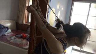 [Willing Studio] Strappado Punishment For Ms. Wang Pt. 1 ©Willing Studio<br><br>Summary:<br><br>Short clip for strappado bondage fan out there, enjoy!<br><br>Featuring: stocking, foot fetish, breast bondage, box tie, strappado bondage, suspension bondage, and crotch rope