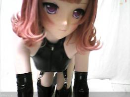 【kigurumi】某次穿女王装（手套）的录屏www（部分） 木有h~只是穿女王装手套的视频而已~很纯洁哒ww