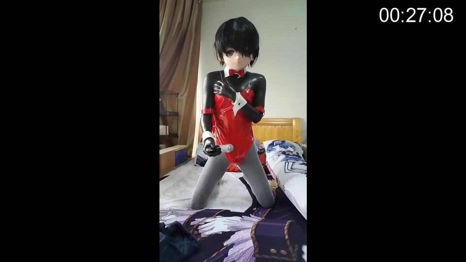 [foucault1983] Kigurumi Second Tryout ©foucault1983<br><br>Summary:<br><br>For hiding her kinky side, she decided to have a walk with the sexy underwear that her friend bought for her as a birthday gift for a walk, but she knew that she cannot wait for going back home to show off the clothes to her viewers. But she is so in love with that costume that she could not take off the clothes to go out...