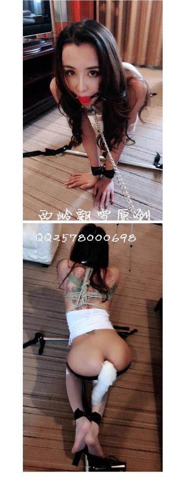 最新模特豆豆——真实调教，内容丰富：炮架+尾巴+狗爬（好看的纹身）  