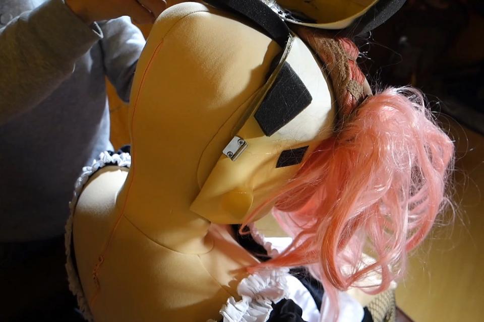 [CoronaDoll] The Full Body Catsuit ©CoronaDoll<br><br>Summary:<br><br>Wearing my favorite kigurumi mask, a chastity belt provided by my friend, and a thick catsuit. The cute maiden doll is just standing there, like a beautiful artifact. No one knows that there is someone inside if no one mentions it, that is Jojo. The feeling is unique with the thick catsuit, chastity belt, and also the most importantly, the visual effect is really somewhat nice...