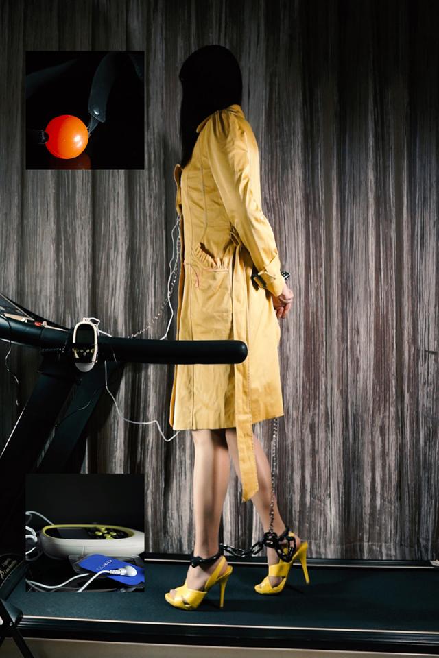 [Heels and Treadmills] Having Fun On The Treadmill ©Heels and Treadmill<br><br>Summary:<br><br>Long time no see! And this time we will be providing another visual feast by combining treadmills and high heels. Are you excited about some of the heavy cuffs that we customized just for this video? It was really expensive ones, but we did not regret for the purchase, since only heavy weight cuffs can help people to experience the restraint from them...