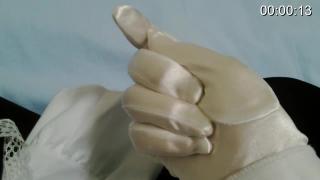 kigurumi white gloves and black tights 白色长手套黑丝kigurumi