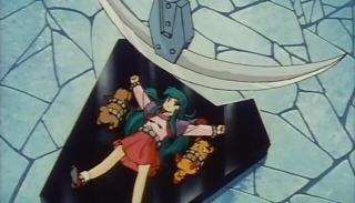 [アニメ] ドリームハンター麗夢Ⅰ PART-2 「惨夢、甦る死神博士」(LD 640x480 WMV9) 梦猎人丽梦6话之二，14:10处有捆绑镜头，主角呈大字被绑在石台上，并被反派蹂躏.无任何露点镜头。《梦猎人丽梦》(ドリームハンター丽梦)是一个在1985和1992年间放送的动画OVA系列。主角绫小路丽梦是一个"Dream Hunter"，顾名思义，能够进入人们睡梦中并驱赶制造噩梦的妖怪的人。本作品题材多样，不仅有超自然与恐怖元素，还加入了动作与悬疑场景等。