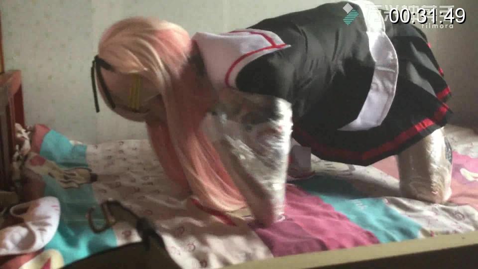 伪娘小光的紧缚挑战 第四弹 狗poi  