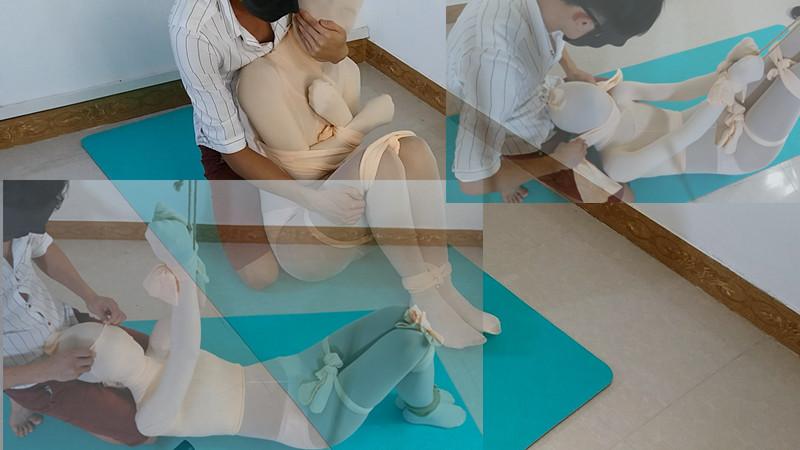 [Silk Shadow] Bound in Pantyhose Encasement ©Silk Shadow<br><br>Summary:<br><br>This footage was shot one day in the hotel near the studio. And was not planned to publish to the public. I did not prepare well at that time, and a lot of tools has been left home. Without the phone stand, the quality for this footage is a little bit under average. But it stills something that I wanted to share with you for now. Since the model has already agreed and suggested me to share it with fans, I think i'd better agree it xd.