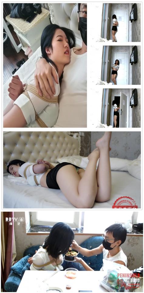 【半岛束艺台】YT073 1小时信息量超多：捆绑取外卖，采耳，喂饭，还有独门绝技胸部自由缩放 露脐开胸OL衬衣 齐B紧身小短裙，光是这身打扮估计就能把外卖小哥整除鼻血，更何况还被紧紧的束缚着，呼之欲出的双球令小哥害羞无比。更无法忍受的是，她还要坐到我的腿上让我喂饭。【半岛束艺台】烟台绳艺原创工作室(小作坊)，全宇宙范围诚邀绳模(烟台、威海、济南、青岛等高铁直达城市优先)，不做精品只做生活，用镜头记录最真实的绳艺，纯净捆绑，健康游戏！为每一个热爱捆绑的朋友展示最纯粹的绳艺，为每一个客户用心打造属于您的专属作品。应聘、约拍、定拍请垂询QQ2245148409，业务洽谈秒回，闲聊看心情，色情勿扰。点击欣赏更多(More Clips)<br>