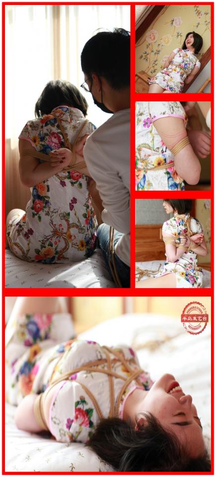 【半岛束艺台】【肉丝】【旗袍】YT095 海语旗袍丝袜后高手写真 海语自从加盟本台以来，一直以开朗豪放著称，生活中的她其实是一位优雅博学，热爱音乐与艺术的好学生，这次听说本台的御用摄影师亲自来给自己拍摄写真，兴奋的一夜没合眼。虽然有些肉肉的，但不得不承认中国风的海语依然惊艳，面对如此美丽的尤物，身为台长的我也超常发挥，绑出了职业生涯中最完美的后高手。下面，请看我们的表演。【半岛束艺台】烟台绳艺原创工作室(小作坊)，全宇宙范围诚邀绳模(烟台、威海、济南、青岛等高铁直达城市优先)，不做精品只做生活，用镜头记录最真实的绳艺，纯净捆绑，健康游戏！为每一个热爱捆绑的朋友展示最纯粹的绳艺，为每一个客户用心打造属于您的专属作品。应聘、约拍、定拍请垂询QQ2245148409，业务洽谈秒回，闲聊看心情，色情勿扰。点击欣赏更多(More Clips)<br>