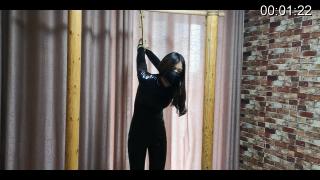 [Willing Studio] Girl Bound On The Pillar In Blue Shirt -- Preview Pt. 2 ©Willing Studio