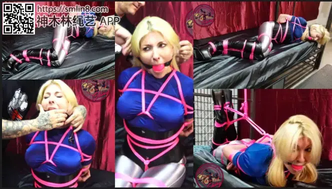 Agatha Delicious.. Taking The Fight Out Of Her 束缚，BDSM，绳索束缚，Ballgagged，氨纶迪斯科裤子，Hogtied，裆绳，Boxtied，金发，无奈，窘迫的少女，苦苦挣扎<br>今天，时髦的阿加莎得到了礼貌的教训。在过来骚扰她的邻居关于她听到的来自他家的声音之后，他决定给她看。<br>他把她带到了他的地下城，紧紧地把她绑起来。 “我现在就走吧！”她吠叫。他从架子上抓起一个球形把它塞进嘴里。她挣扎着打架，发出一阵声响。“看？”他说......“你的噪音来自哪里！”<br>她大喊大叫，试着踢他。他抓住她的脚并挥动她。他抓住另一根绳子，将它连接到她的脚踝绳上，并将其绑在背上。现在她很高兴，即使她再也不能对他说话了，她仍然努力奋斗，仍在吵闹。<br>“好吧，看起来我必须做点什么才能把你的战斗拿出来......”他抓住连接她的绳子的绳子，将它紧紧地拉到天花板上的一个钩子上并把它系好。她的hogtie变得难以忍受，她沉默了。 “那里。就是这样做的。”他笑了。现在，我将离开你这样一点，所以你明白，作为一个多管闲事的邻居有时会让你陷入困境..<br>December 16, 2018<br>In 1920x1080 UHD resolution for an amazing crystal clear picture<br>Bondage, BDSM, Rope Bondage, Ballgagged, Spandex Disco Pants, Hogtied, Crotch Rope, Boxtied, Blonde, Helpless, Damsel In Distress, Struggling<br>Today sassy Agatha gets taught a lesson in manners.. After coming over and harassing her neighbor about the noises she hears coming from his house, he decides to show her.<br>He takes her down into his dungeon and ties her up tight. "Let me go right now!" she barks. He grabs a ballgag off the shelf and shoves it into her mouth. She struggles and fights and makes a bunch of noise.. "See?" he says.. "There's where your noise comes from!"<br>She yells through the gag and tries to kick at him. He grabs her feet and swings her around. He grabs another length of rope and attaches it to her ankle rope and ties it up to her back. Now she is hogtied and even though she can no longer kick out at him, she struggles hard and is still making quite a commotion.<br>"Alright, looks like I'll have to do something to take the fight out of you.." He grabs the rope connecting her hogtie and tightly pulls it up to a hook in the ceiling and ties it off. Her hogtie becomes unbearably tight and she goes silent. "There. That's done it." he smiles. Now, I'm going to leave you like this for a bit so you understand that being a nosy neighbor can get you in trouble sometimes.. <br><span style='color:#b0b0b0;'>[隐藏文字，购买后可见]</span>