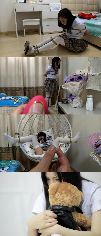 【旋律受虐记8】被劫的高中生（学生服，白丝袜，捆绑挣扎，足尖踮地吊缚，两种电动工具，久违的妹汁再次出现 内容不多介绍，看视频就好了。<br><br>另有原味丝袜出售，产量不高，预购从速哈~~<br><br>诚招哈市绳模，咨询、定拍QQ：3516138223 （只接受健康定拍）<br>注意：百度盘为了防止被和谐所以压缩成RAR的。观众请下载后解压。<br>本人更多精彩视频地址：https://www.smlin8.com/video_list.php?uid=900521