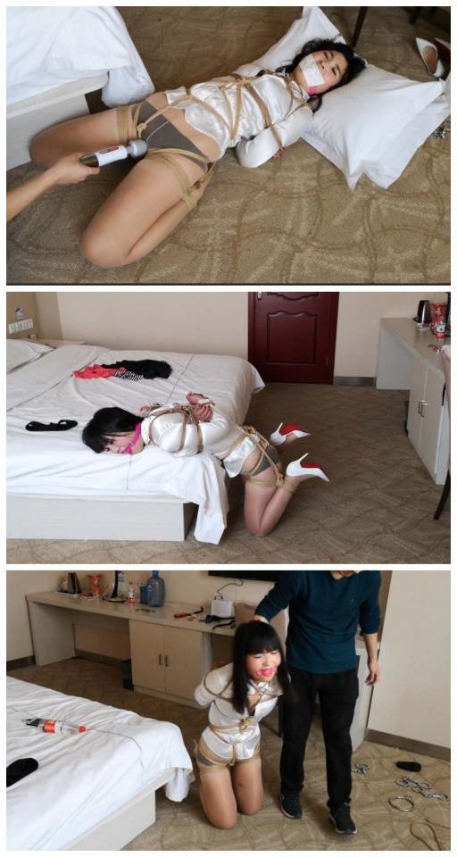[凌菲] Wanyi’s Japanese Tight Bondage Adult Wanyi experiences Japanese tight bondage and kneeling rope walking.