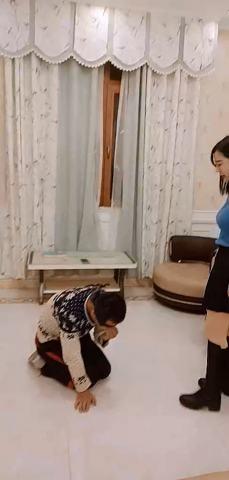 [Peppers Mistress] Spanking The Slave In Boots ©Peppers Mistress