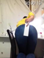 Spanking Herself 