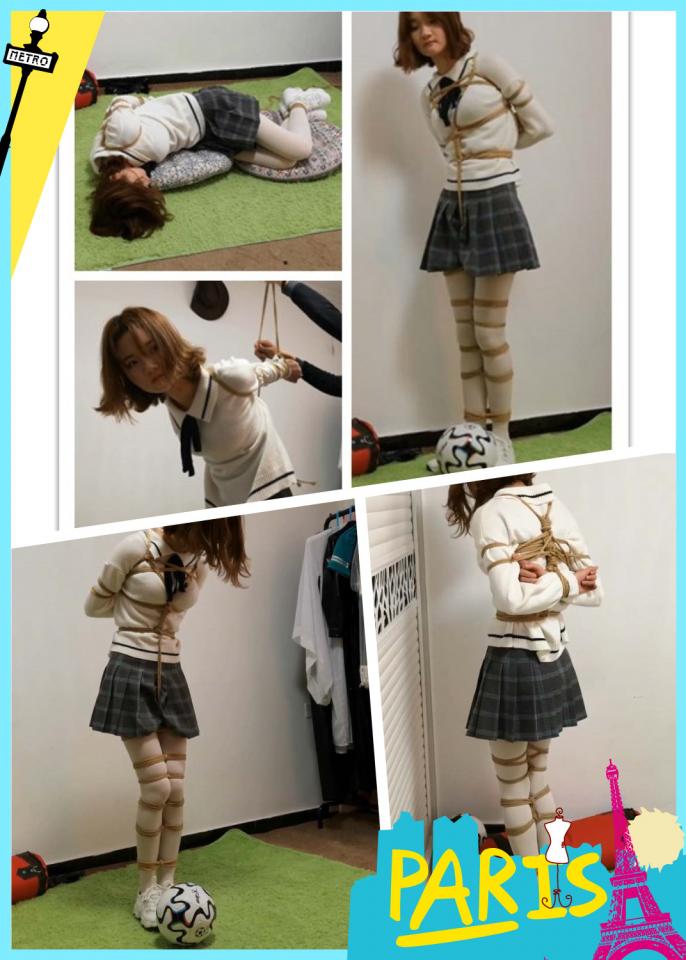 [Willing Studio] A Special Football Match ©Willing Studio<br><br>Summary:<br><br>Ms. Yuan is going to participate an unfair soccer match, where she will be tied up during that football match, and try to earn a goal or two to earn a great influence. But as her tied up completely with her hands in the back, she tried her best to kick the balls, but the ball apparently did not go where she expected anyway. It seems to be quite interesting for the camera crew to see her struggling to get a goal, but she apparently seems to think that otherwise.