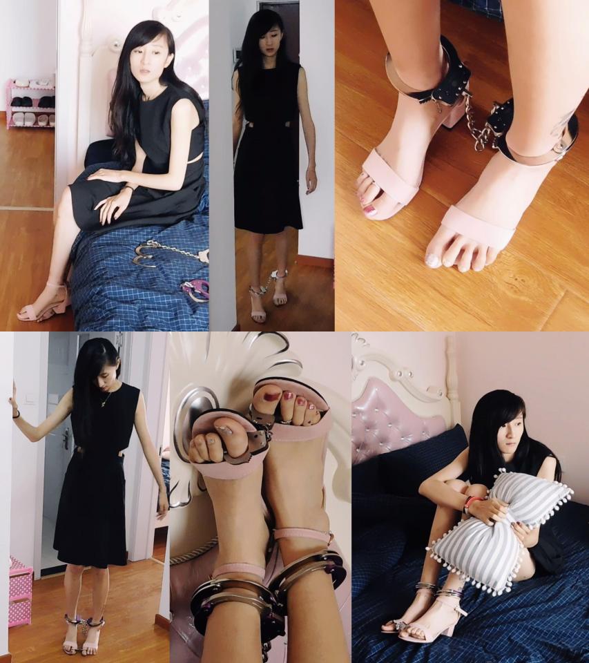 [101813 Studio] Ms. An Playing With Cuffs In High Heels ©101813 Studio<br><br>Summary:<br><br>Ms. An is going to be experiencing some great metal bondage, but this time she will be cuffed in her own bedroom. The metal cuffs are looking really great on her as the accessories, but there is a reason that she is wearing it. After investigation from the police department, they realized that she is a drug dealer. The metal is really tight, and really tough, and it is special made for the skinny girl like her. The cuffs is basically all over her body, from top to bottom, and even her toes did not escape the fate of being cuffed up...<br>