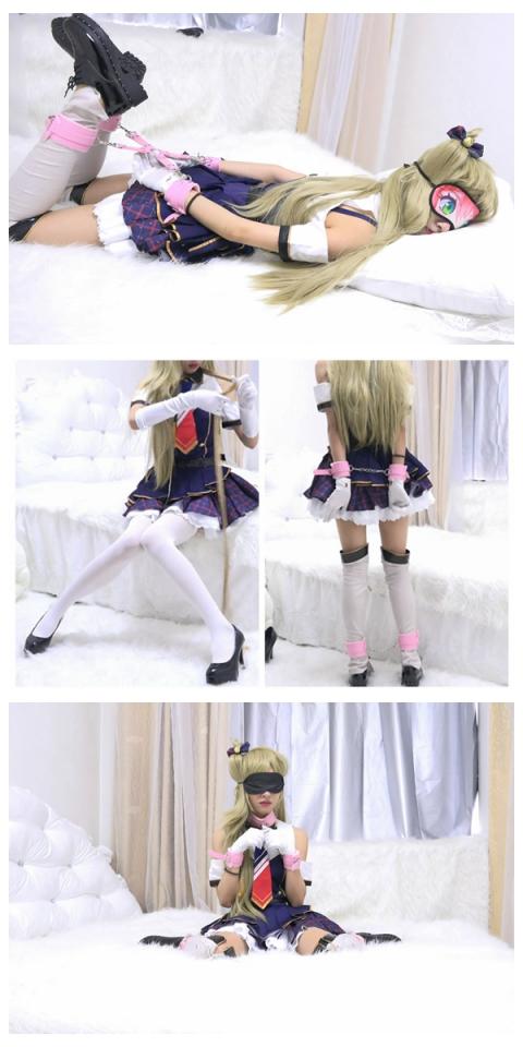 [Myself Studio] Kotori Cosplay Bondage ©Myself Studio<br><br>Summary:<br><br>The cosplayer was invited by a so called "director" for a special livestream, since she has nothing to do, and the director also promised an expensive cosplay costume, the girl agreed his offer. But after arriving the destination, she found out it is a studio with a lot of weird tools. After the director made the introduction in front of the camera, the man quickly restrained the girl on the chair. She started to freak out, but it was already too late for her to turn back now...<br>