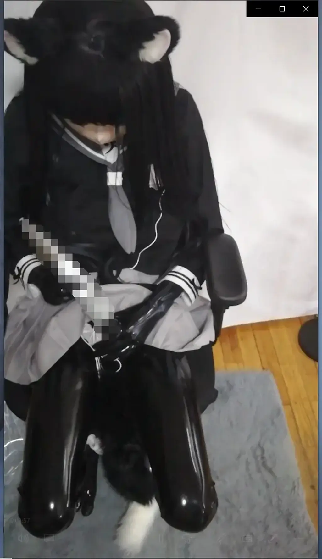 Kigurumi 胶衣 JK 5头跳蛋 前列腺按摩器尾巴 套袋高潮 补档罢了 录制于2018年5月31日 购买次数 358 6钻石