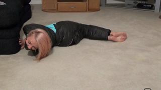 Daryn - Mummify Description:<br>Mummify escape challenge<br><br>Tags:<br>Mummification, tape bondage, barefoot, gagged, Daryn, southerncapturedbelles