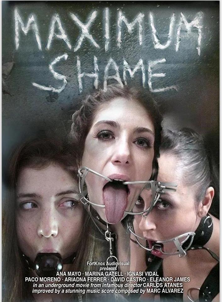 Maximum Shame (2010) Maximum Shame (2010)<br> Maximum Shame 导演: Carlos Atanes<br>编剧: Carlos Atanes<br>类型: 科幻 / 恐怖 / 歌舞 / 奇幻<br>制片国家/地区: 英国 / 西班牙<br>语言: 英语<br>上映日期: 2010<br>片长: 80 分钟<br>IMDb链接: tt1634800<br>豆瓣评分<br>暂无评分<br>想看<br>看过<br>评价:           <br>  写短评   写影评   提问题 分享到   <br>推荐<br>Maximum Shame的演职员 · · · · · · ( 全部 4 )<br><br>Carlos Atanes<br>导演<br> <br>玛丽娜·伽特尔<br>演员<br> <br>Ignasi Vidal<br>演员<br> <br>埃莉诺·詹姆斯<br>演员<br>电影就是女主做的一场梦，她被囚禁在废弃的工厂，被变态虐待  有大量sm和捆绑囚内容 不喜勿下