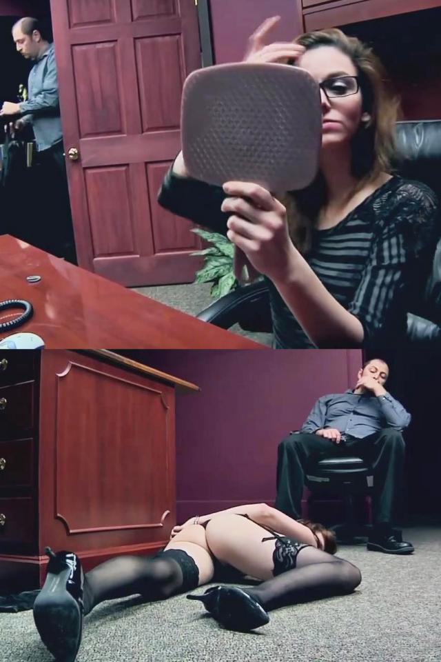 Unfortunate Placement She had not idea where her boss was. He skipped town after some shady business practices with peoples investments and now everyone was pissed. She was running his extension office, trying to keep the people at bay, while staying out of site.<br><br>But someone found her, and he confronts her just as she is about to go out—dressed for a nice evening.<br>When she plays dumb, he beats her, throws her to the ground, kicks and hits her. She still will not tell him where her boss is. Maybe she does not know. But he keeps at it. Trashing the office, then working her over with a taser. Nothing.<br><span style='color:#b0b0b0;'>[隐藏文字，购买后可见]</span>