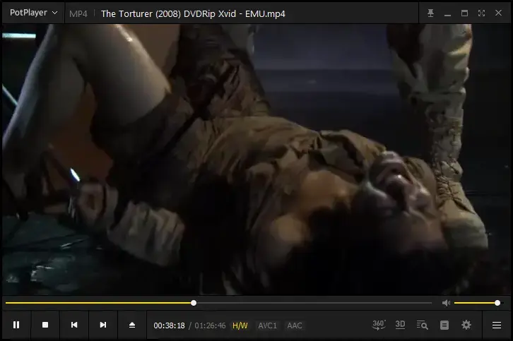 The Torturer (2008)  酷刑 The Torturer (2008)<br> The Torturer 导演: Graham Green<br>主演: Nichelle Nichols / Andrew W. Walker<br>类型: 剧情 / 悬疑 / 惊悚 / 恐怖 / 战争<br>制片国家/地区: 美国<br>语言: 英语 / 德语<br>上映日期: 2008-12-01<br>片长: USA: 86 分钟 / Germany: 98 分钟(European Film Market)<br>IMDb链接: tt1245678<br>一个大兵用刑逼供女俘虏，大兵后来因为这次事件换上抑郁症，去咨询心里专家，并对所谓的专家也用刑的故事<br>从5分钟开始女俘虏就一直被捆绑，直到74分钟，对心理专家都是捆绑内容，不喜勿下