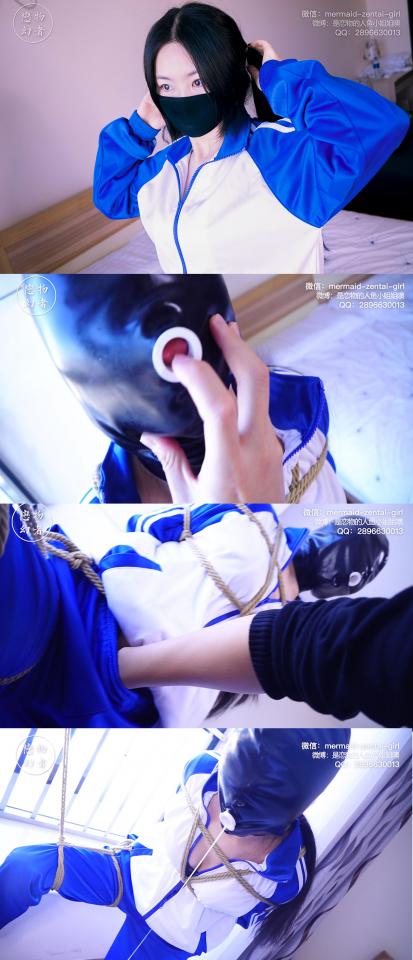 【恋物幻者】清纯女子高校生之崩坏~校服捆绑短袜吊脚TK+乳胶嘴洞头套调教嫩嫩滑滑小舌头~坏蜀黍不要把手伸进裤子里啦！呜呜呜口水失控流满地太羞耻了 又是一部变态玩弄小学妹的视频。躲在暗处的变态被小学妹的清纯外表和身材诱惑，劫持后就地捆绑。<br>TK完被吊起来穿着白棉袜的小脚丫之后，变态嫉妒小学妹太过清纯的外表，决定用开嘴洞的乳胶头套来改造她。。。<br>迷人的娇喘...从嘴洞努力探出来的粉嫩的小舌头...宽松校服里的大白兔和秘密花园...最后停不下来往外流的津液...<br><br>定制视频请联系：<br>微信：mermaid-zentai-girl<br>QQ:2896630013