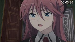 TRINITY SEVEN 魔道书7使者08 七人魔法使/TRINITY SEVEN 魔道书7使者剧情介绍：第08话 魔道学习与安息日<br>　　为了尽快学会数秘术，新开始接触各种魔法知识。看到意外正经的新，莉莉丝担心他的魔力会发生暴走。此时学院长发布重大决定：新暂时顶替次席检阅官的位置，与米菈和雅琪欧一同行动，莉莉丝则担任新的专属教师。新对莉莉丝的授课内容充满好奇，细问之下才知道莉莉丝的书库竟然是色欲……<br>