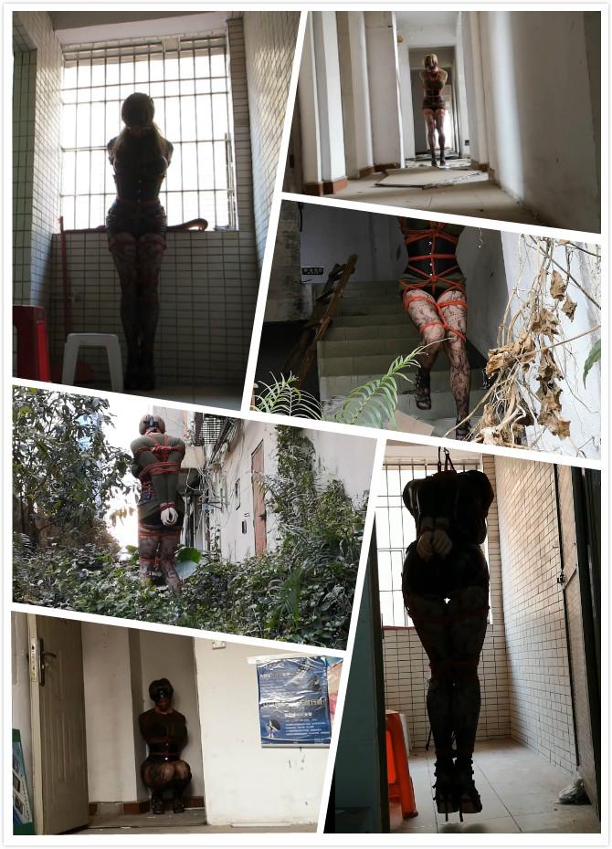 ♥♥♥CD伪娘小诡的自缚51 搬空了的居民楼 ♥♥♥ 借用某位自缚同好的话：<br>“一个人完成自缚 还要拍照录像 除了要注意安全 还要兼顾角度和美感 我太难了~”<br>小诡也是这样 更是有过之<br>尤其在外出这一块 变装外出和变装自缚外出是两个难度 有人陪着玩和一个人完成是两个难度 录不录视频又是两个难度<br>所以我个人是不赞成小诡外出的 也请大家尽量少提类似的要求 不要涸泽而渔~<br>这次因为疫情的影响 很多回家的务工者没有返程 导致这栋居民楼只剩下几户住户<br>借着这个机会 小诡壮着胆子去探险了一次 值得一提的是楼房隔壁就是地铁~<br>心情不好，就这样吧~<br>下载解压后修改后缀名.MP4
