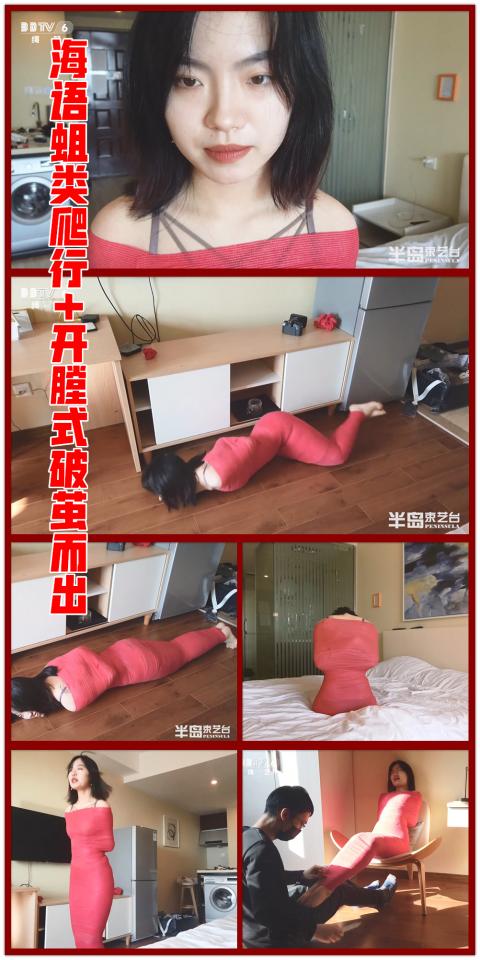 【半岛束艺台】【全包】YT454海语蛆类爬行+开膛式破茧而出 ★★★注：本台所有压缩包解压密码均为：BDTV【半岛束艺台】烟台绳艺原创工作室(小作坊)，全宇宙范围诚邀绳模(烟台、威海、济南、青岛等高铁直达城市优先)，不做精品只做生活，用镜头记录最真实的绳艺，纯净捆绑，健康游戏！为每一个热爱捆绑的朋友展示最纯粹的绳艺，为每一个客户用心打造属于您的专属作品。应聘、约拍、定拍请垂询QQ2245148409/微信peninsulastudio或扫描微信二维码，业务洽谈秒回，闲聊看心情，色情勿扰。点击欣赏更多(More Clips)<br><br><span style='color:#b0b0b0;'>[隐藏文字，购买后可见]</span>
