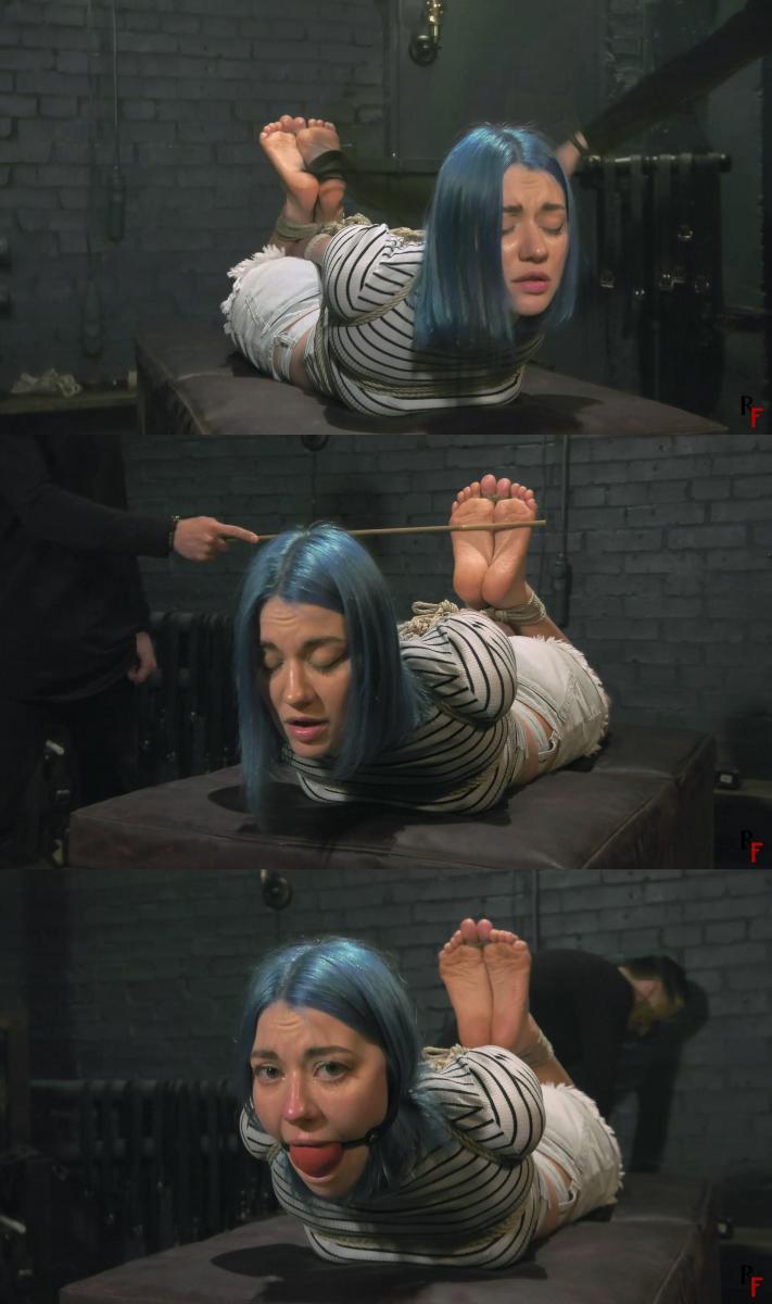 Alexa - First time hogtied and getting bastinado for her sexy feet (UHD 4K MP4) RussianFetish RF<br><br>From: RF studio production<br> <br>Description:<br><br>By John<br><br>Meet Alexa!<br>She's 30 years old, 180 cm tall, foot size 41 (US 11.5).<br><br>With this clip the sexy sensual cutie makes her debut with us. She's tied up with a tight rope hogtie, her barefoot and very luscious feet will get bastinado in this video. For starters, it's worth mentioning that of course her big toes are tied. I am communicating with Alexa in English.<br><br>It all starts with me walking up to the barefoot and tightly bound beauty, having a whip in my hand, and the bastinado begins with it. In the process, it turns out that her soles are overly sensitive and even light strokes make her uncomfortable. She lets out pleasant moans during the blows and tries to keep her cool.<br>The whip changes to a paddle, the paddle to a plastic tube, the tube to a bamboo cane. Alexa's tears flow from the pain, it turns out she had had enough of even this average level of impact.<br><br>After finally calming her down, I put a huge ballgag in her mouth, tie a string from her tied toes to the neck strap of the gag, and step aside, leaving the beauty alone to admire her.<br>The ropes hug tightly around her body and the numbness doesn't take long, the cutie is mooing and moaning and I realise it's time to untie her, she's had enough for the first time.<br>Enjoy!<br><br>READ LESS<br>Category: BONDAGE<br>Related Categories: BASTINADO, ROPE BONDAGE, FOOT FETISH, BALLGAGGED, SOLES.<br>Keywords: alexa, clip by john, m/f bastinado falaka, tight strict hogtie, cute beautiful submissive, hogtied feet spanking, big feet hogtie barefoot, soles foot fetish, toe-tie toetied toeties, foot caning whipping, paddle bamboo cane whip, huge ballgag gagged, first time tightly hogtie, no nudity, 4k uhd.<br><br>来自：RF工作室制作<br> <br>资料描述:<br><br>约翰<br><br>见见Alexa！<br>她30岁，身高180厘米，脚尺寸41（11.5美元）。<br><br>有了这个剪辑，性感性感的可爱使她首次与我们。 她用一根紧绳hogtie捆绑在一起，她赤脚和非常甜美的脚将在这个视频中获得bastinado。 对于初学者来说，值得一提的是，她的大脚趾当然是绑着的。 我正在用英语与Alexa交流。<br><br>这一切都始于我走到赤脚和紧紧束缚的美女，手里拿着一根鞭子，bastinado从它开始。 在这个过程中，事实证明她的鞋底过于敏感，甚至轻微的笔触让她不舒服。 她在打击中发出愉快的呻吟声，并试图保持冷静。<br>鞭子变成桨，桨变成塑料管，管变成竹竿。 Alexa的眼泪从疼痛中流出，事实证明她已经受够了即使是这种平均水平的影响。<br><br>终于让她平静下来后，我把一个巨大的ballgag放在她的嘴里，从她绑着的脚趾上系上一根绳子到插科打诨的颈带上，然后退到一边，留下美女独自欣赏她。<br>绳子紧紧地搂着她的身体，麻木并不需要很长时间，可爱的呻吟和呻吟，我意识到是时候解开她了，她第一次受够了。<br>享受吧！<br><br>少读点<br>类别：束缚<br>相关类别:BASTINADO,绳索束缚,恋足癖,BALLGAGGED,鞋底.<br>关键词：alexa，约翰剪辑，m/f bastinado falaka，紧严格的hogtie，可爱美丽的顺从，hogtied脚打屁股，大脚hogtie赤脚，鞋底恋足癖，脚趾绑脚趾toeties，脚鞭鞭打，桨竹藤鞭，巨大的ballgagged，第一次紧紧hogtie，无裸体，4k uhd。<br><br>Categories: BASTINADO, FALAKA, FOOT TORTURE, FOOT, FEET FETISH, JOI, FOOT WORSHIP, FOOT TEASE, DANGLING, PANTYHOSE, SOLES, femdom, girl domination, humiliation, bondage, shibari, rope bondage, shibaru, suspension, belts, bedtie, hogtied, tight bondage, strict bondage, bound elbows, struggling, ballgagged, helpless<br>分类：脚，脚恋物癖，JOI，脚崇拜，脚挑逗，晃来晃去，连裤袜，鞋底，女性主导，女孩统治，羞辱，束缚，shibari，绳索束缚，shibaru，悬挂，腰带，bedtie，hogtied，紧束缚，严格束缚，束缚肘部，挣扎，ballgagged，无助<br>