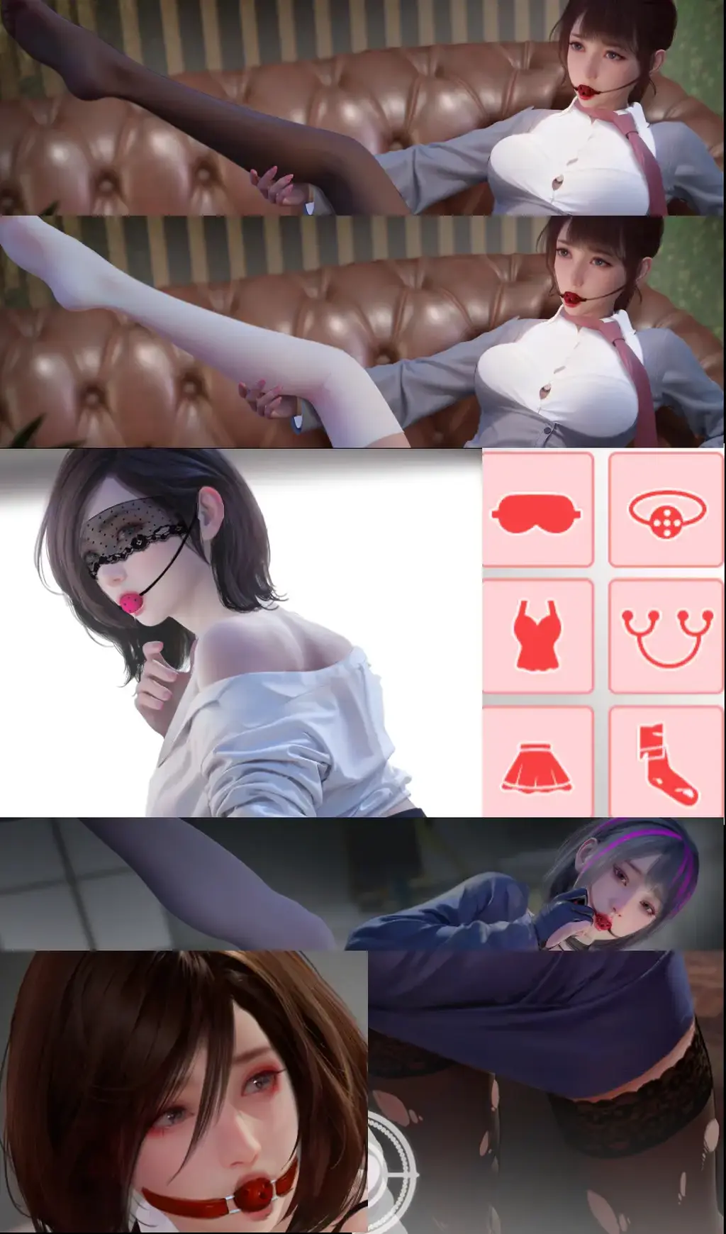 乔甜和她的闺蜜们（一般向）/Lust Sisters/ジョアンと彼女の親友たち 说是一般向，其实已经打好了破解补丁<br>简单的益智小游戏，过关后会有live2D动态的调教小游戏~<br>---------------------------------------------------------------------------------------------------------------------------------------------------------<br>更多的有关于BDSM的游戏抑或是其他恋物游戏可以点击我的视频，进我发布的视频主页查看<br>我会不定时更新内容，如果有什么建议或者您想玩的什么游戏，可以私信或者直接在视频下方留言<br>注意事项：<br>1.解压密码默认没有，有的话提取码就是<br>2.请不要在线解压，请不要在线解压，请不要在线解压，重要的事情说三遍<br>3.个别用户压缩包使用自带的压缩软件如果无法解压请下载《360压缩》进行解压，因为我是用360压缩软件进行生成的压缩包，此软件百分百解压<br>4.下载完成后是后缀为.111或者其他什么稀奇古怪的后缀的文件，需要右键点击重命名改后缀，将他改成.7z才可进行解压，如最后三张截图所示，中间那步点是(有时需要多次改后缀解压，一直解压到出现游戏文件为止）<br>5.因为网盘等问题被和谐，直接在评论里面和我说一声补档即可，一般会在3天之内补上，另外，关于PC端和手机端游戏的问题，大部分发布的都是PC端游，也有一些手机端，如果是手机端游戏，我会在文中或者标题特别说明，其次，手机端还分为安卓和苹果两个系统，两端不可互通（PC同理，win和mac）<br>---------------------------------------------------------------------------------------------------------------------------------------------------------<br>(怎么改文件后缀)<br>下面的是百度百科的原话<br>修改文件后缀名的方法主要涉及显示文件扩展名、重命名文件以及使用命令行工具。以下是具体步骤：<br>（1）显示文件扩展名：首先，需要确保文件扩展名是可见的。<br>在Windows系统中，可以通过打开“此电脑”或任意文件夹，点击菜单栏中的“查看”选项，然后勾选“文件扩展名”来显示文件后缀。<br>（2）重命名文件：一旦文件扩展名显示出来，就可以通过重命名文件来修改后缀名。选择需要修改后缀名的文件，右键点击并选择“重命名”<br>然后直接在文件名后面添加或修改后缀名。完成后，按回车键确认修改。<br>（3）使用命令提示符：对于批量修改或更复杂的操作，可以使用命令提示符（cmd）。<br>打开cmd窗口，使用“ren”命令来批量修改文件后缀名。例如，要将当前目录下的所有.txt文件改为.doc，可以输入“ren *.txt *.doc”。<br>注意事项：修改文件后缀名可能会影响文件的打开方式和系统对文件的识别。<br>确保新后缀名与文件的实际格式相匹配，否则可能导致文件无法打开或数据损坏。<br>如果不确定文件的原始格式，建议先备份原始文件。<br>对于特定操作系统（如Windows 11）或设备（如iPhone、苹果电脑）<br>操作步骤类似，但可能有些许差异，特别是在显示和修改文件扩展名的具体步骤上。<br>