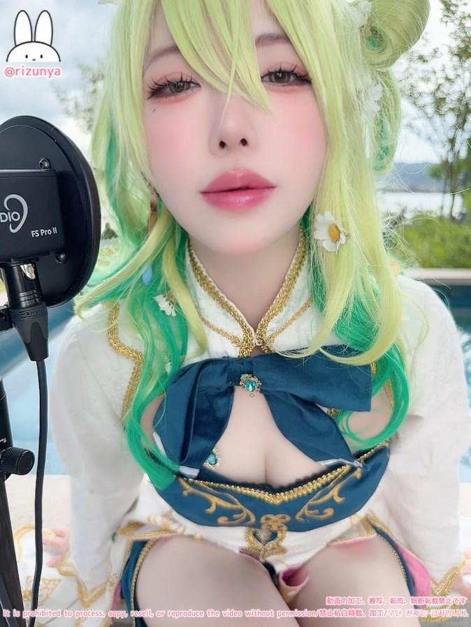 【顔あり♡オナサポASMR】hol▷live/Ce◯es Fa????na【りずな】 小姐姐这次的ASMR视频里Cos的是Ceres Fauna，中文是塞莱希·法娜。这个视频里用到了假[X_X]和[X_X]，给玩弄的很舒服了。<span style='color:#b0b0b0;'>[隐藏文字，购买后可见]</span>